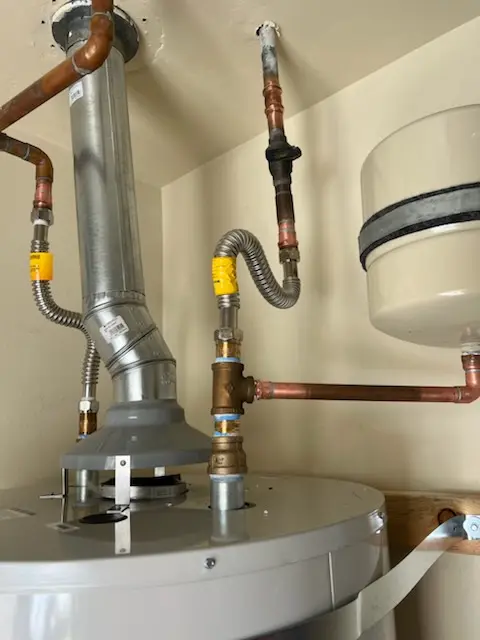 Water heater installation and plumbing repair in Bunkers Cove